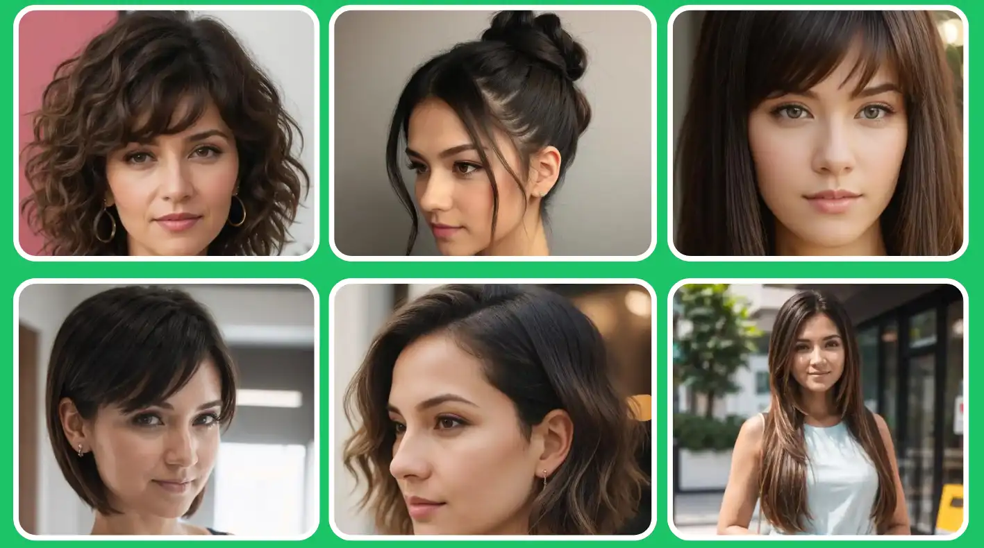 medium length hairstyles for women and girls