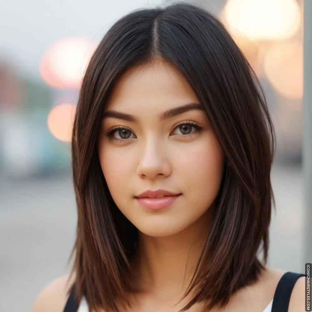 medium length layered haircuts