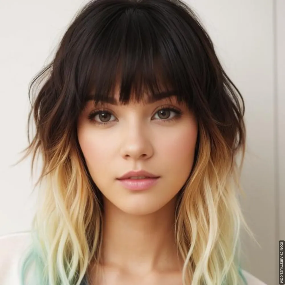 medium length layered haircuts