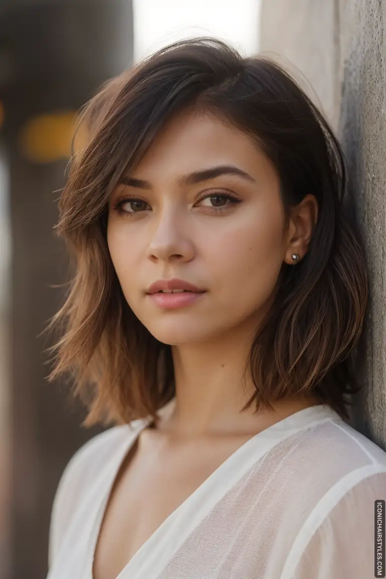 medium length layered haircuts