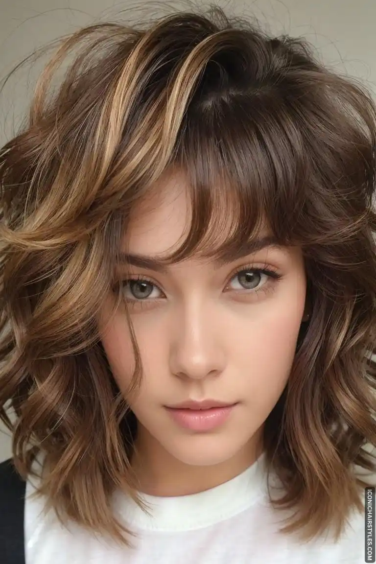 medium length layered haircuts