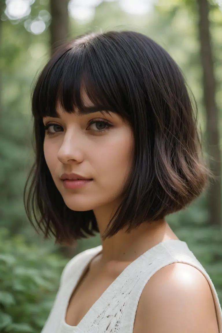 medium length layered haircuts