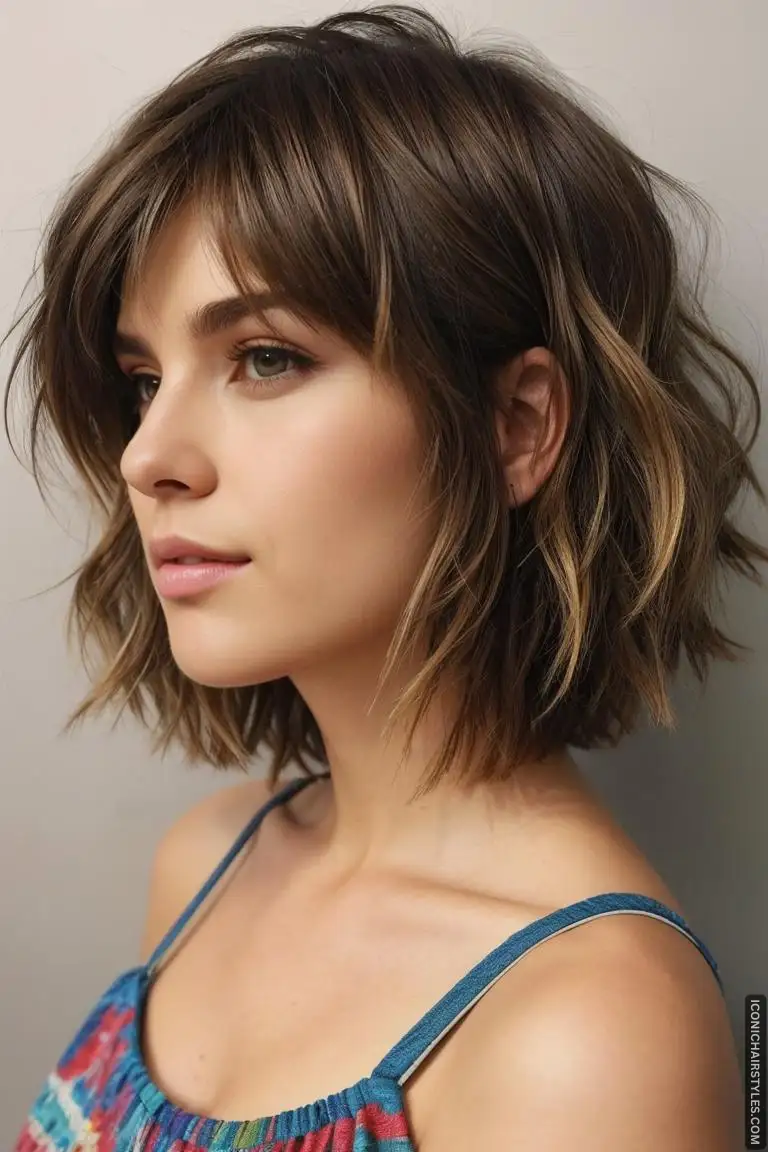 medium length layered haircuts