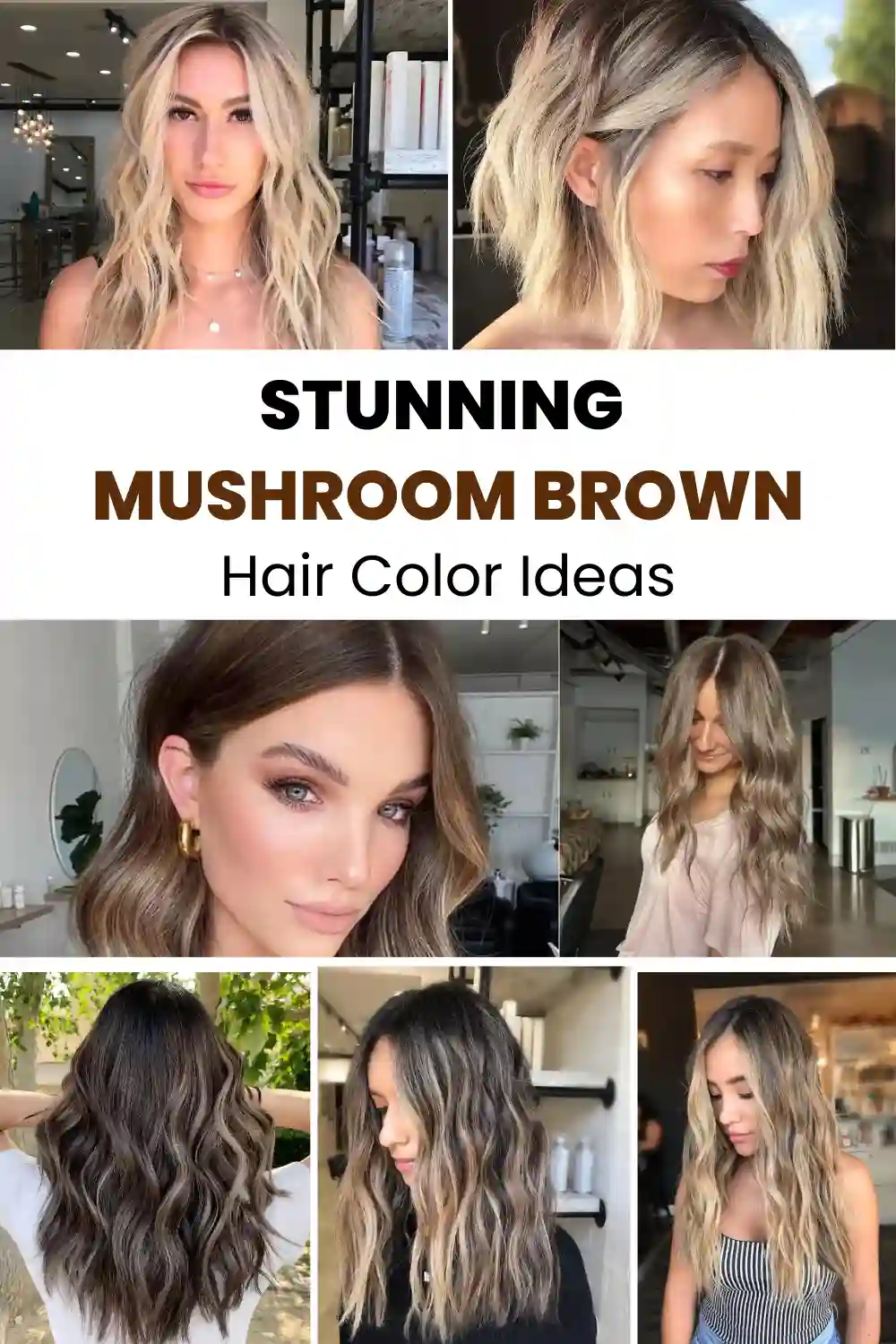 Mushroom Brown Hair Color