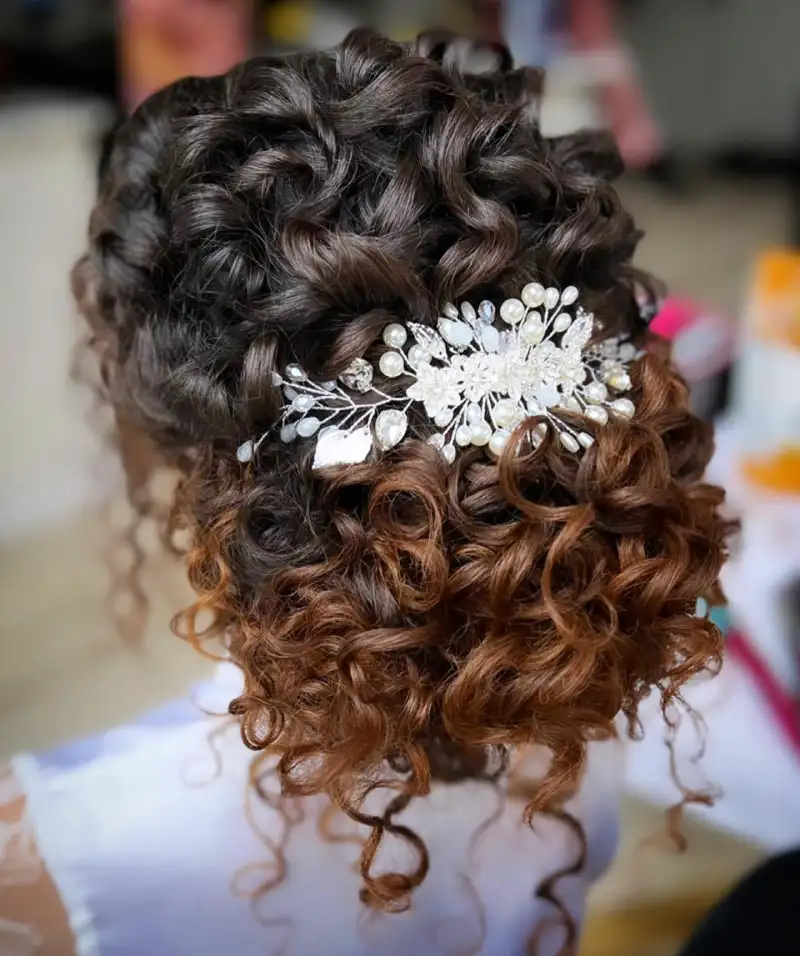 prom hairstyle for medium length hair