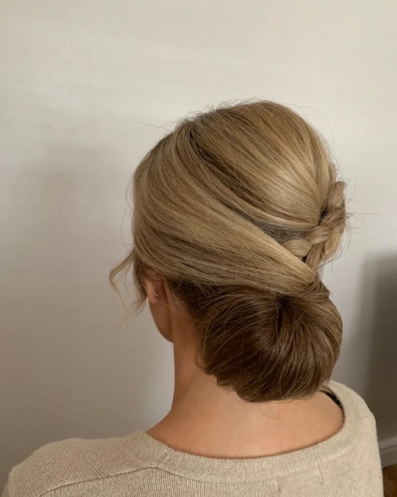 prom hairstyle for medium length hair