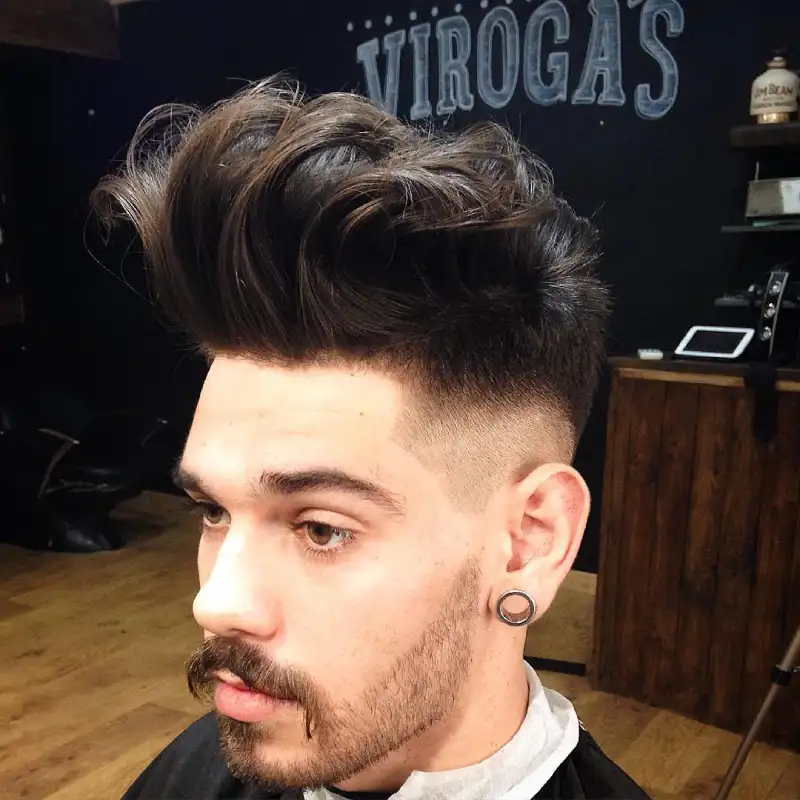 Quiff hairstyle