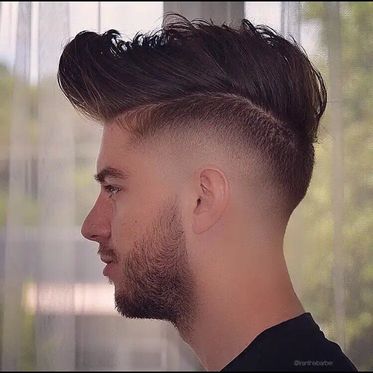 Quiff hairstyle