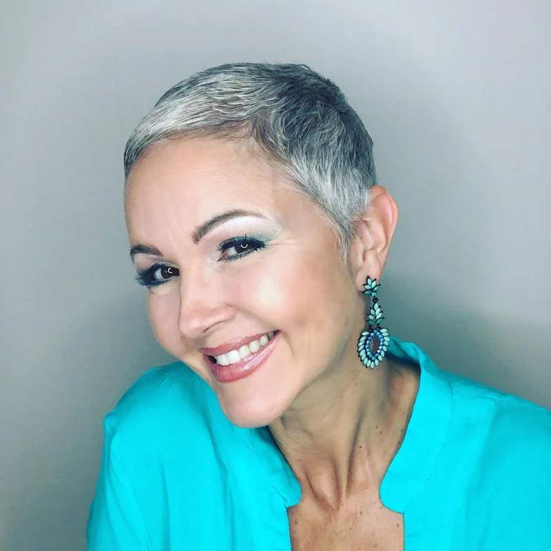 Short Gray Hairstyles for Women Over 59