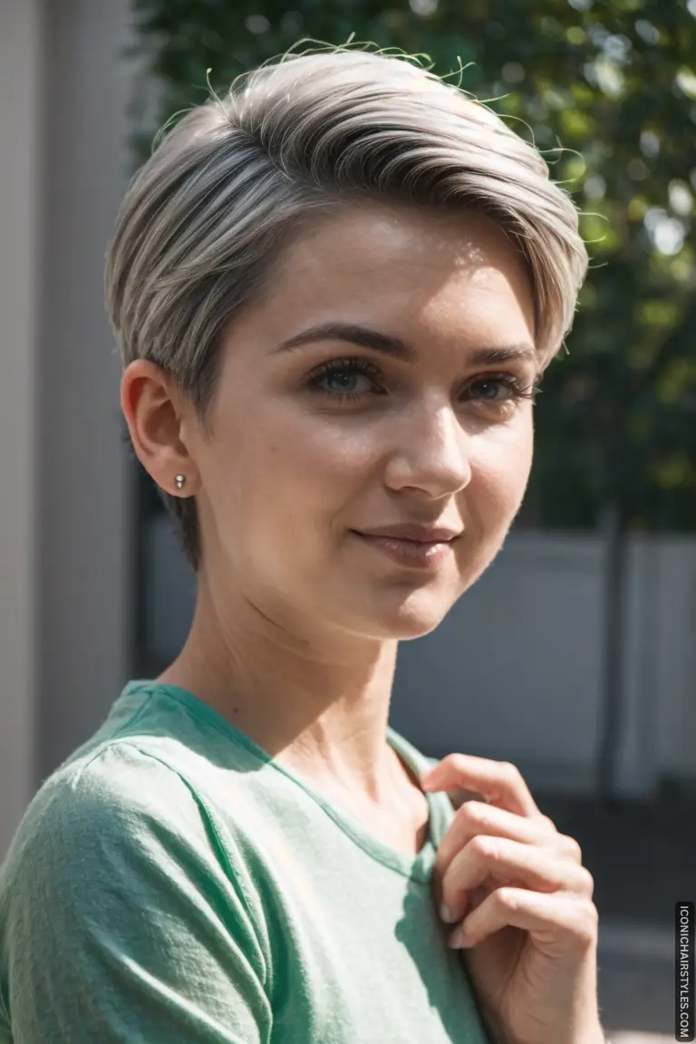 Pixie Cuts For Gray Hair