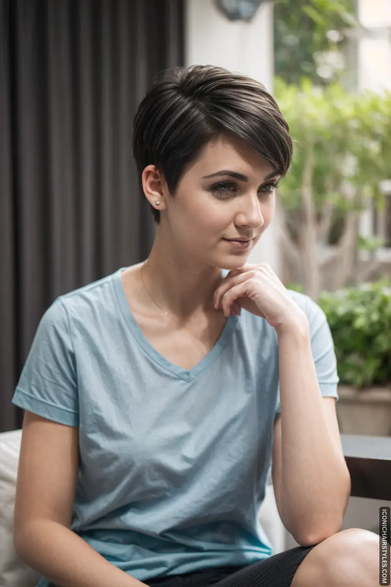 Pixie Cuts For Gray Hair