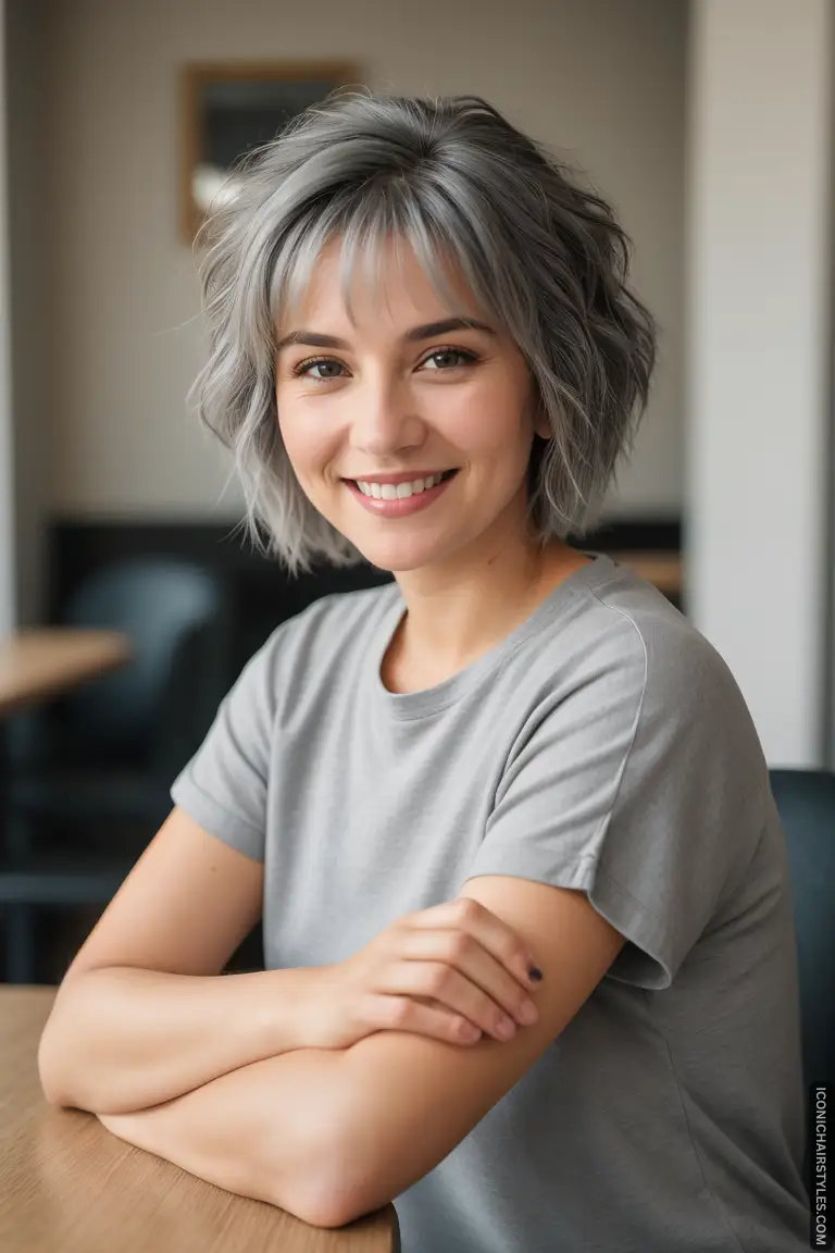 Pixie Cuts For Gray Hair