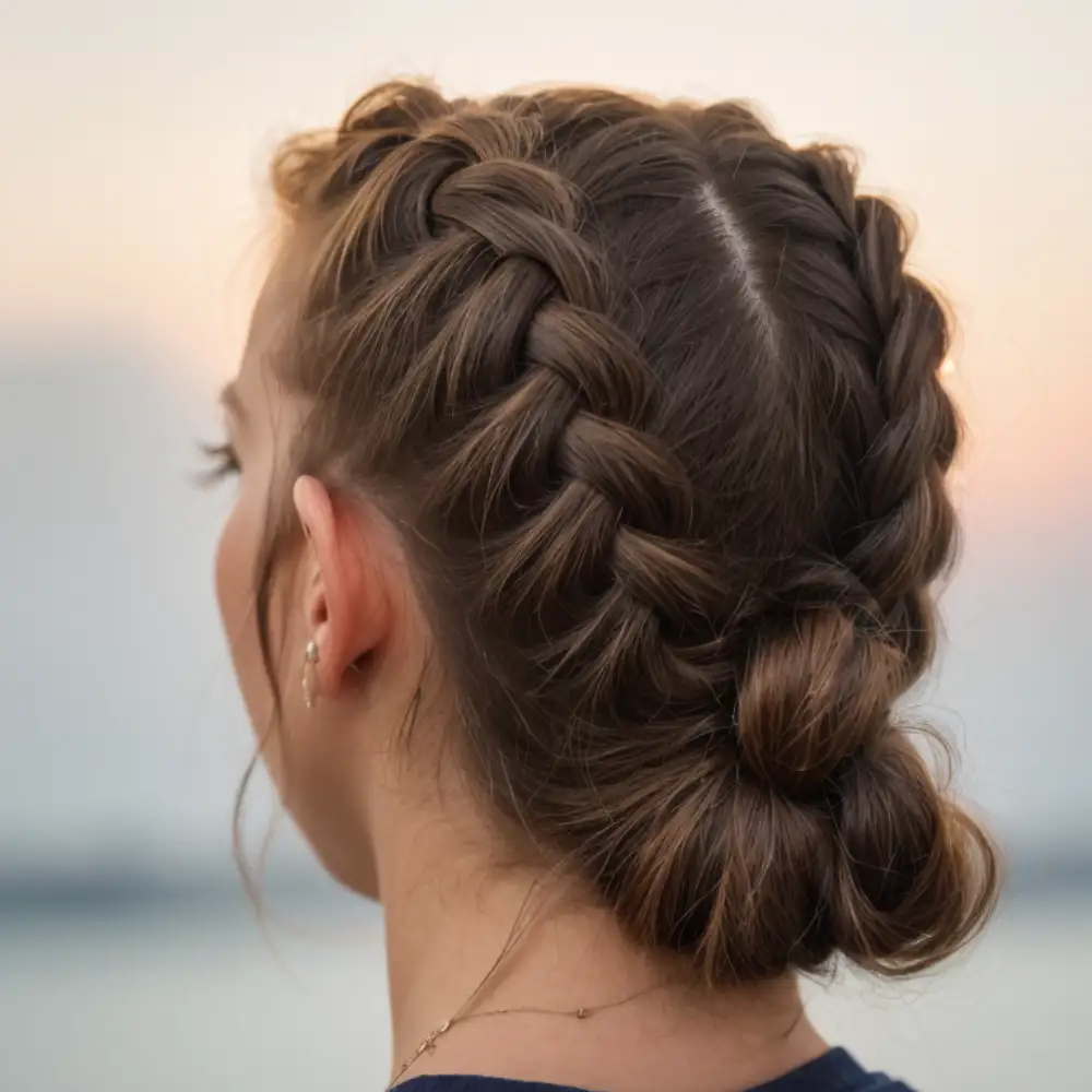 prom hairstyle for medium length hair