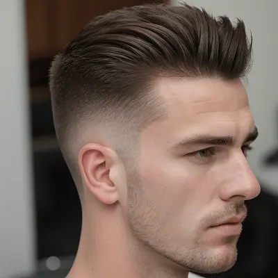 Quiff hairstyle