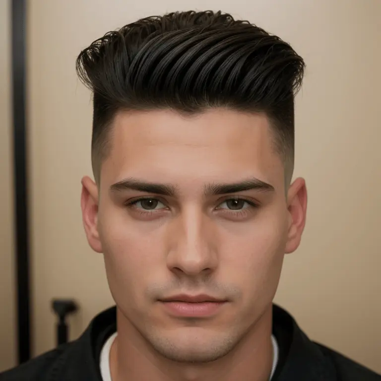 Quiff hairstyle