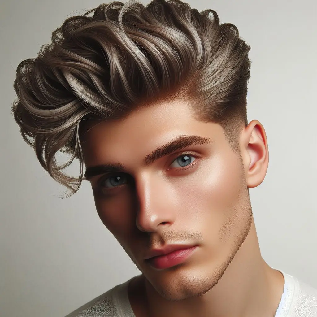 Quiff hairstyle