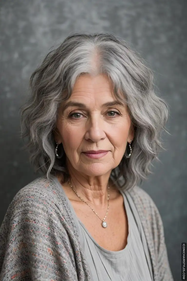 Short Gray Hairstyles for Women Over 50