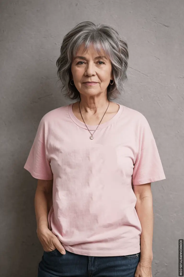 Short Gray Hairstyles for Women Over 50