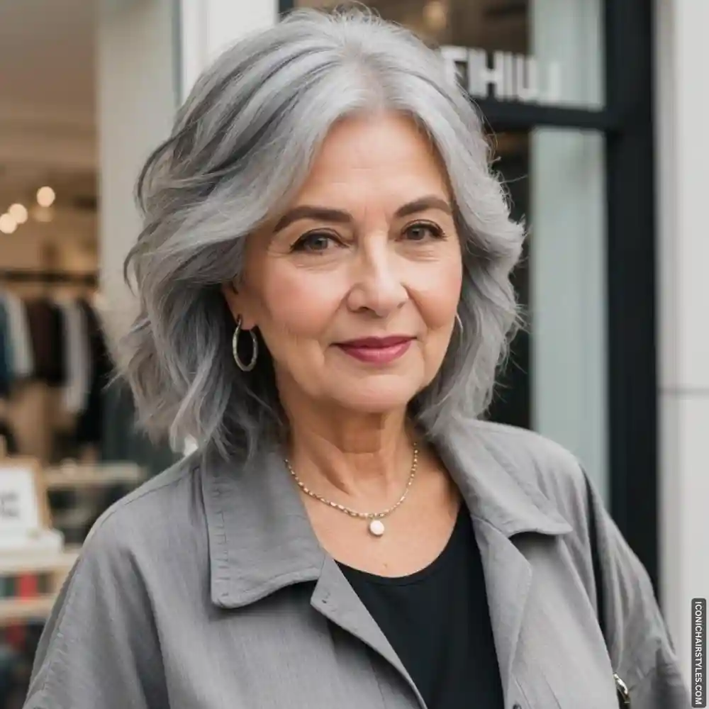 Stunning Short Gray Hairstyles for Women Over 50