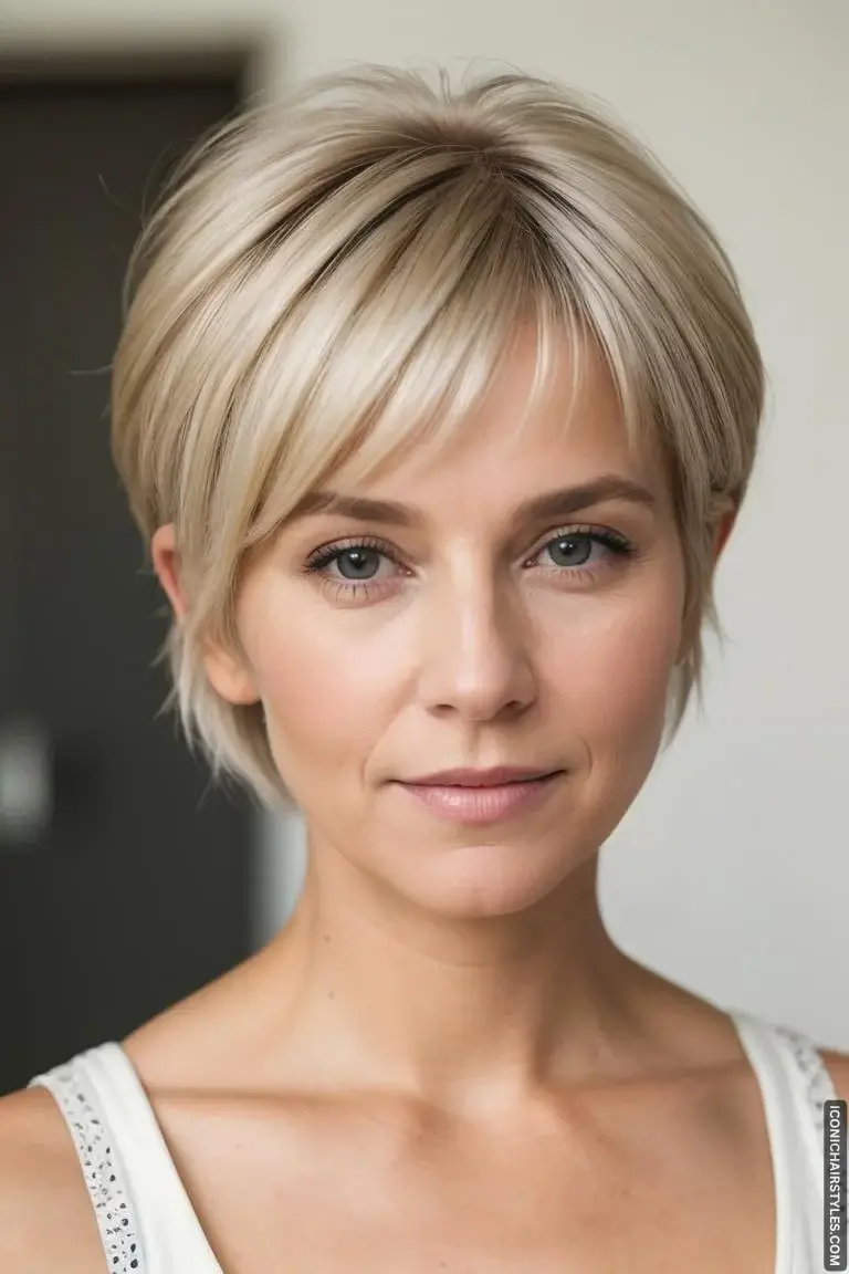 Short Haircuts For Older Women With Fine Hair