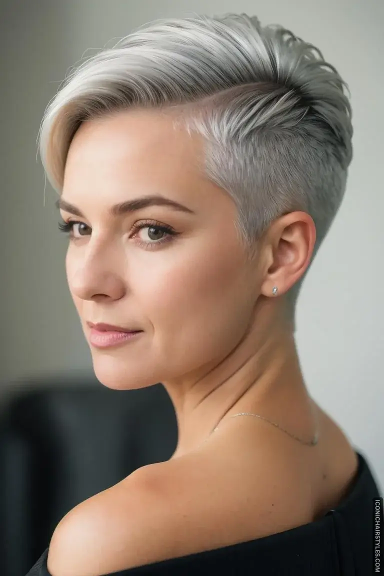 Short Haircuts For Older Women With Fine Hair