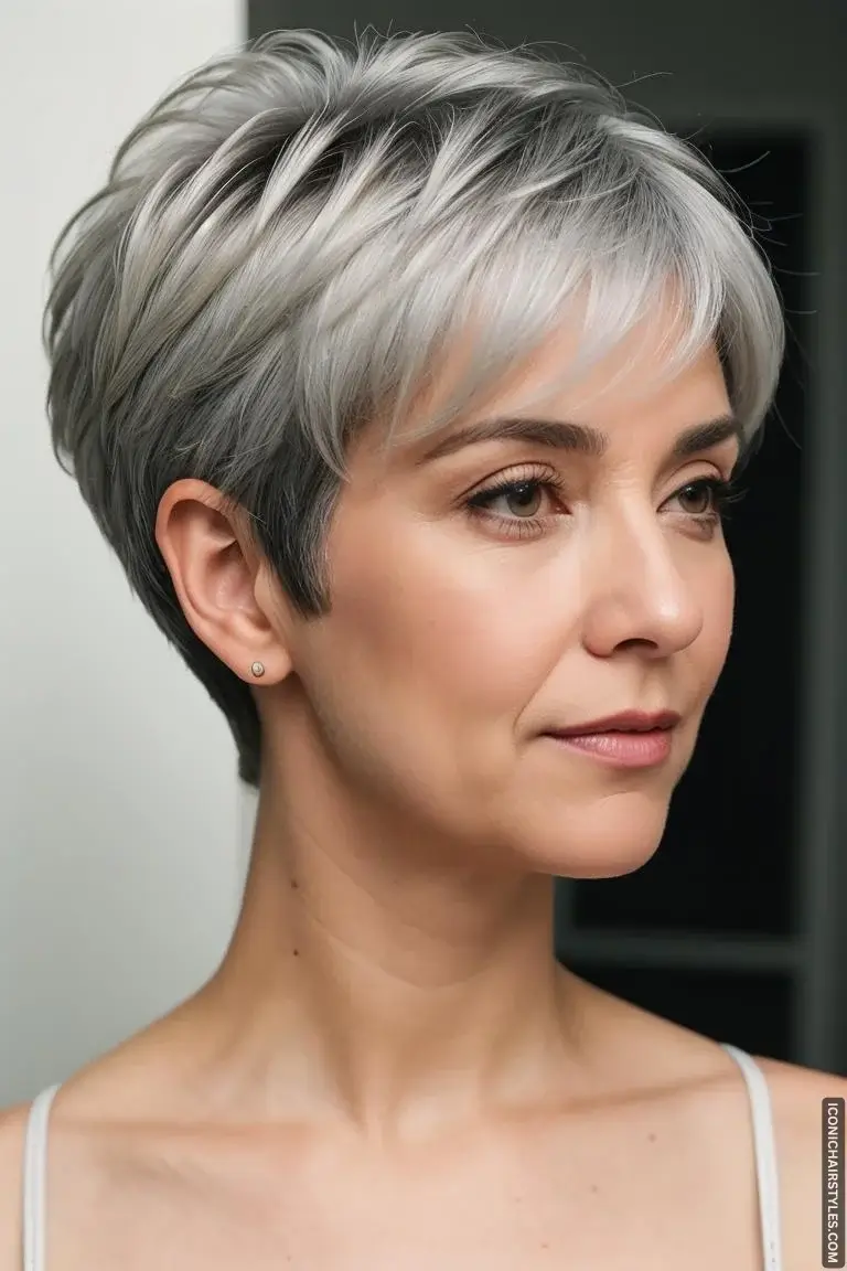 Short Haircuts For Older Women With Fine Hair