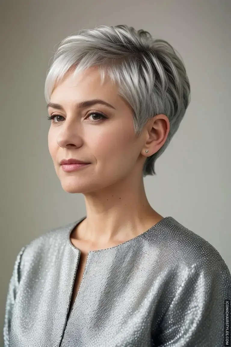 Short Haircuts For Older Women With Fine Hair