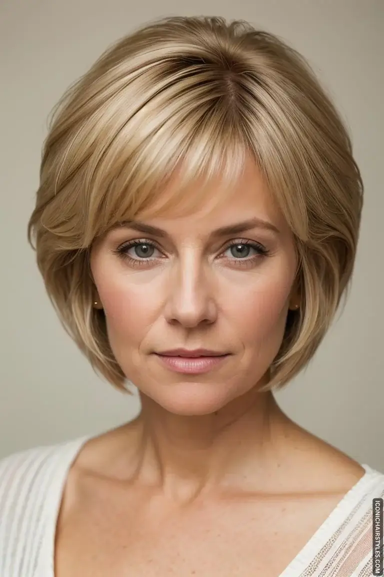 Short Haircuts For Older Women With Fine Hair