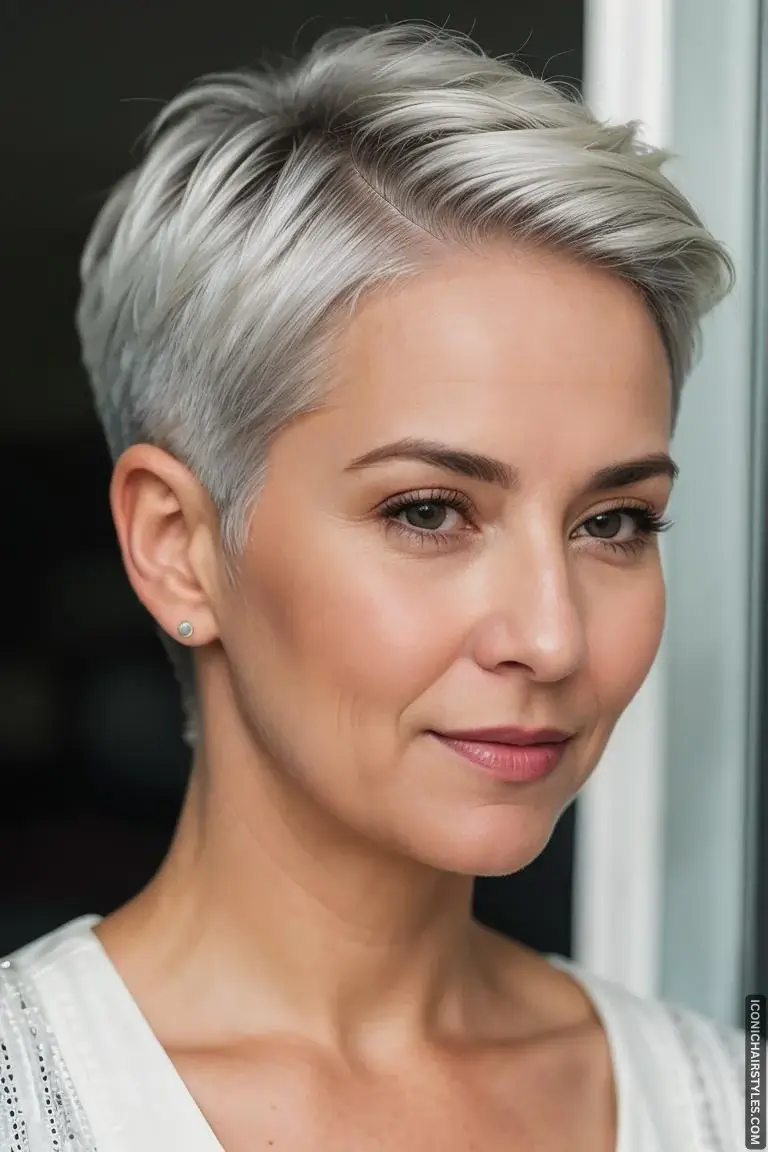 Short Haircuts For Older Women With Fine Hair