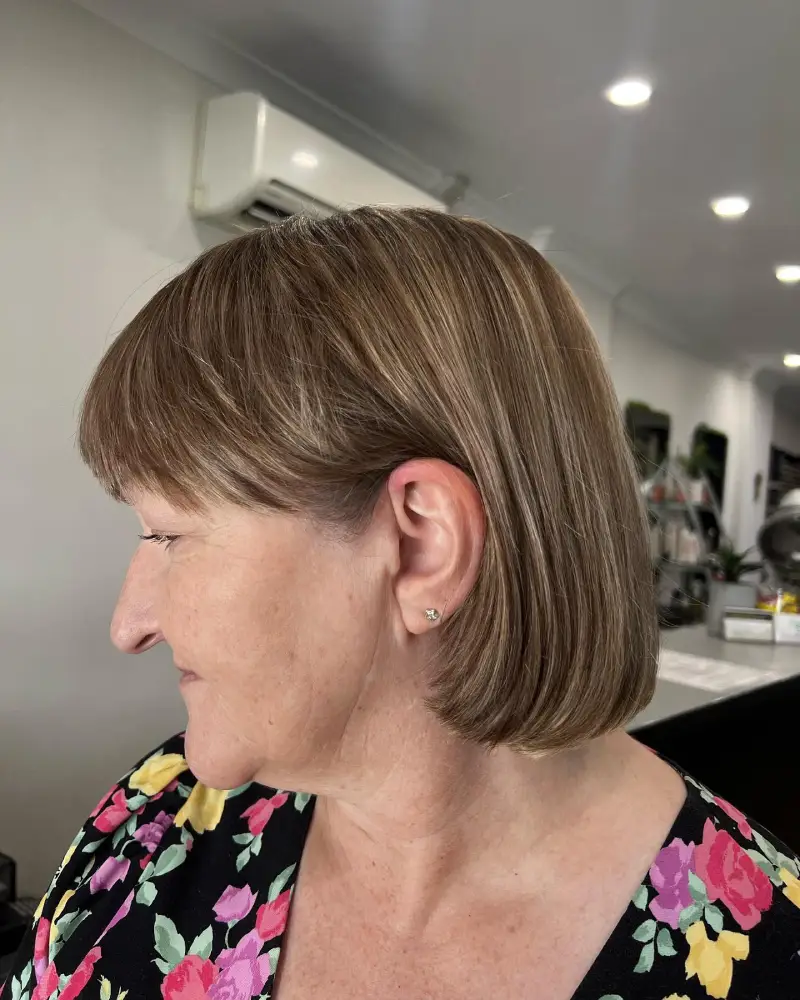 Short Haircuts For Older Women With Fine Hair