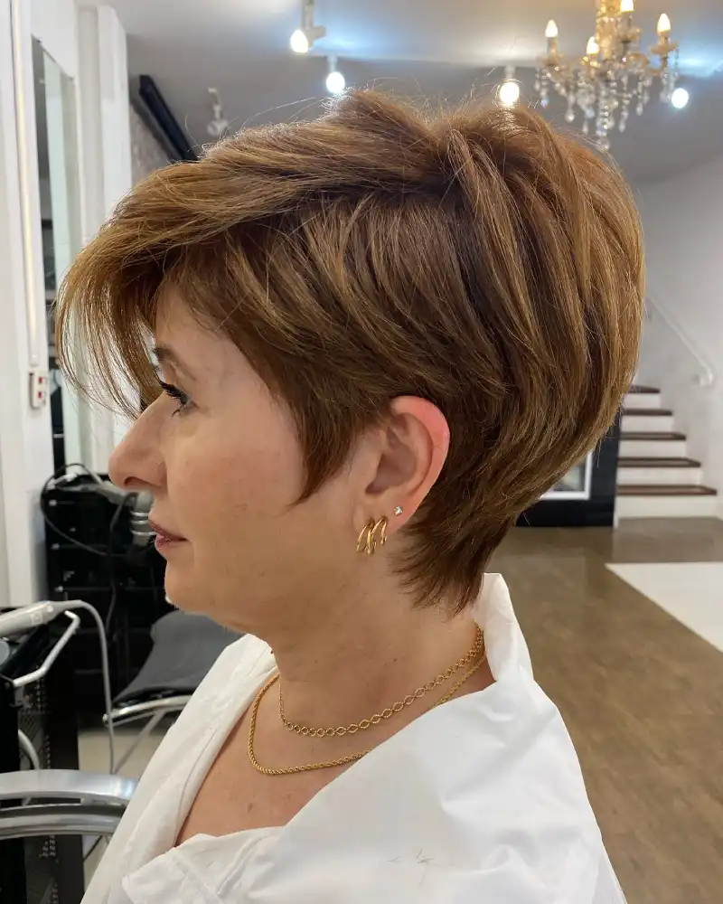 Short Haircuts For Older Women With Fine Hair