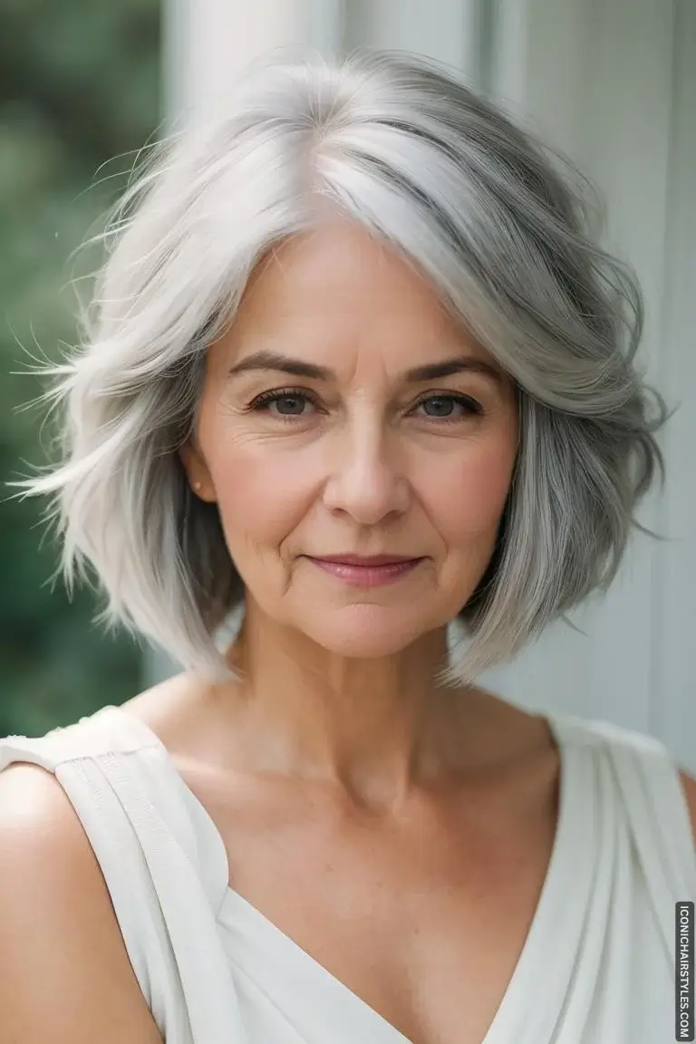 Short Haircuts For Older Women With Fine Hair