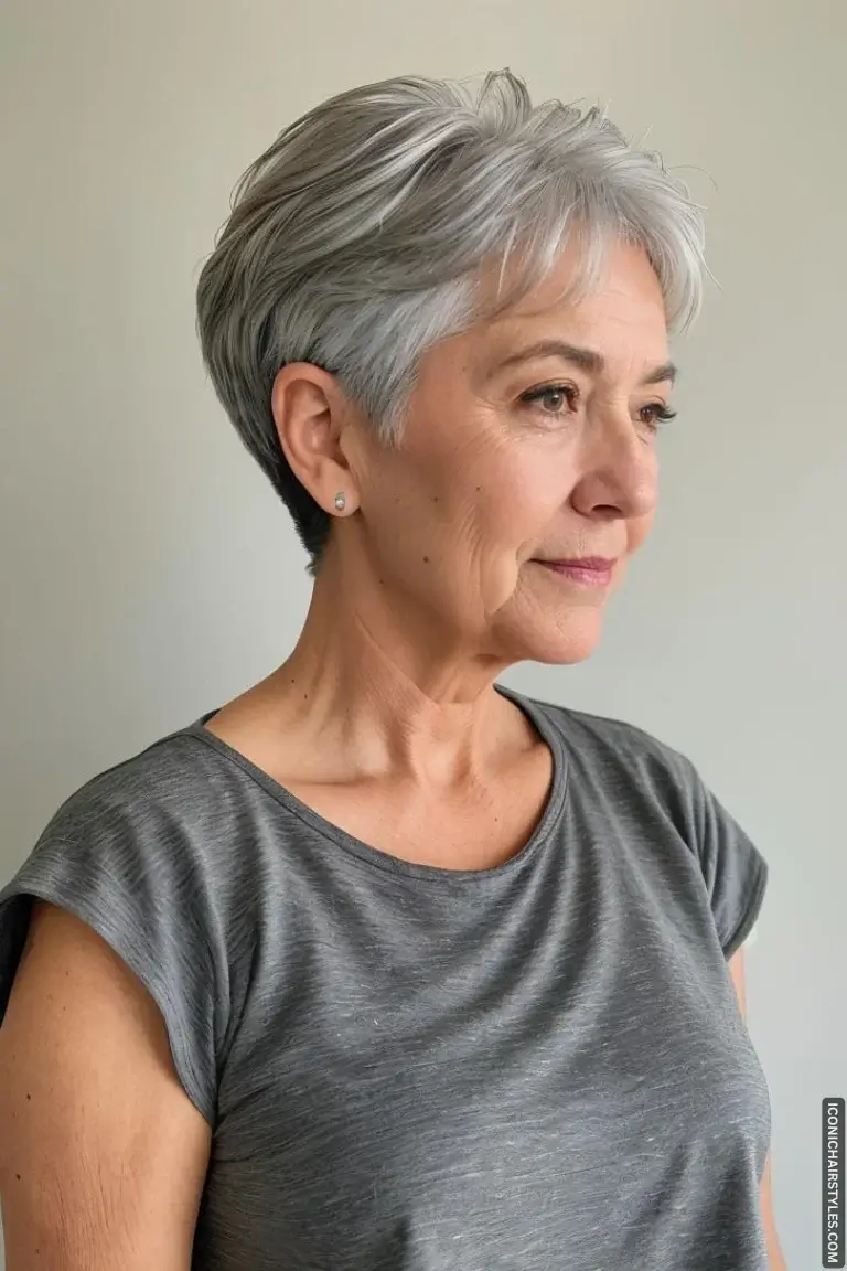 Short Haircuts For Older Women With Fine Hair