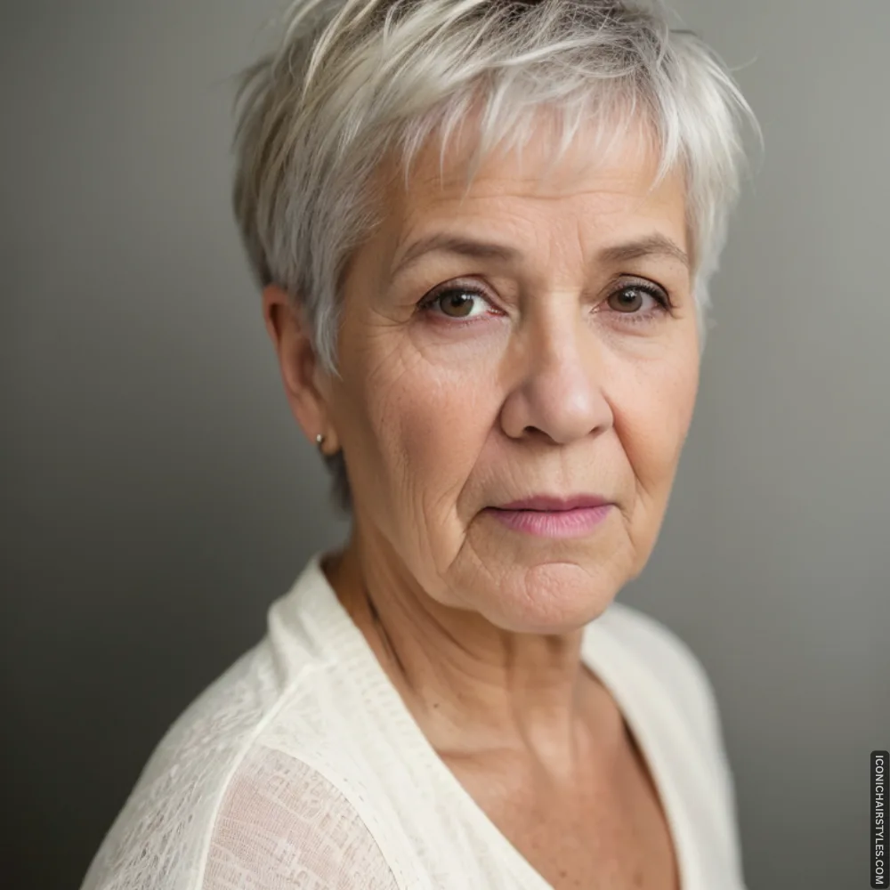 Short Haircuts for Older Women