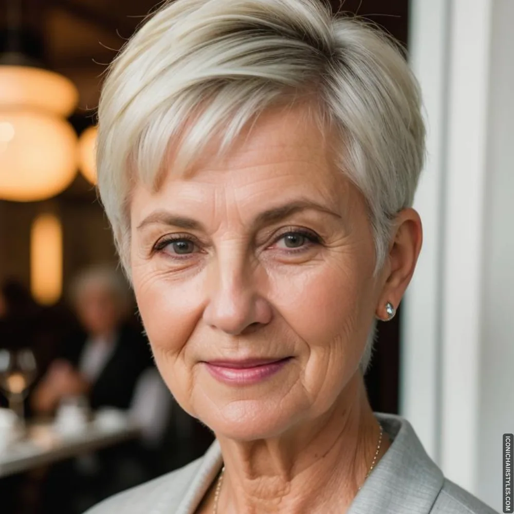 Short Haircuts for Older Women