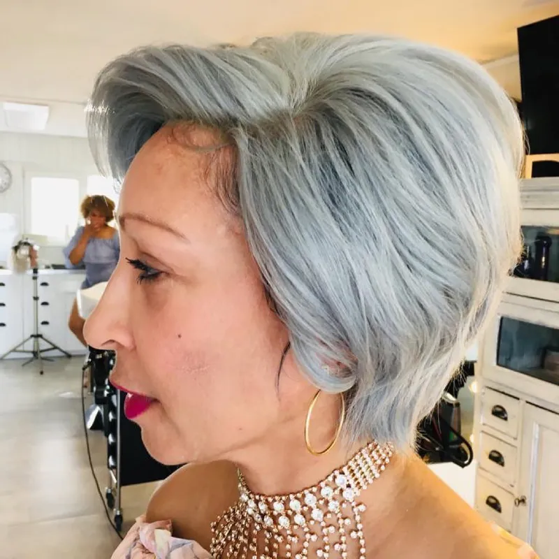 Short Pixie Haircuts for Women Over 64