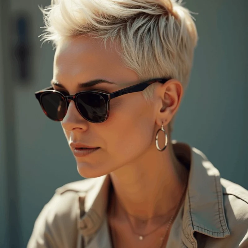 Short Pixie Haircuts for Women Over 75