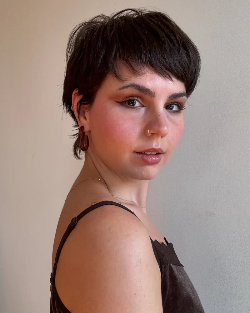 Short Pixie Haircuts for Women Over 77