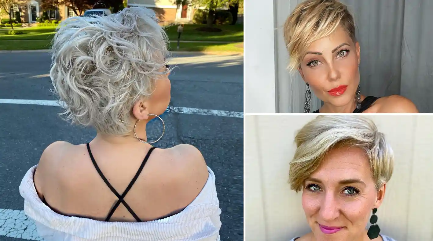 Short Pixie Haircuts for Women Over 50