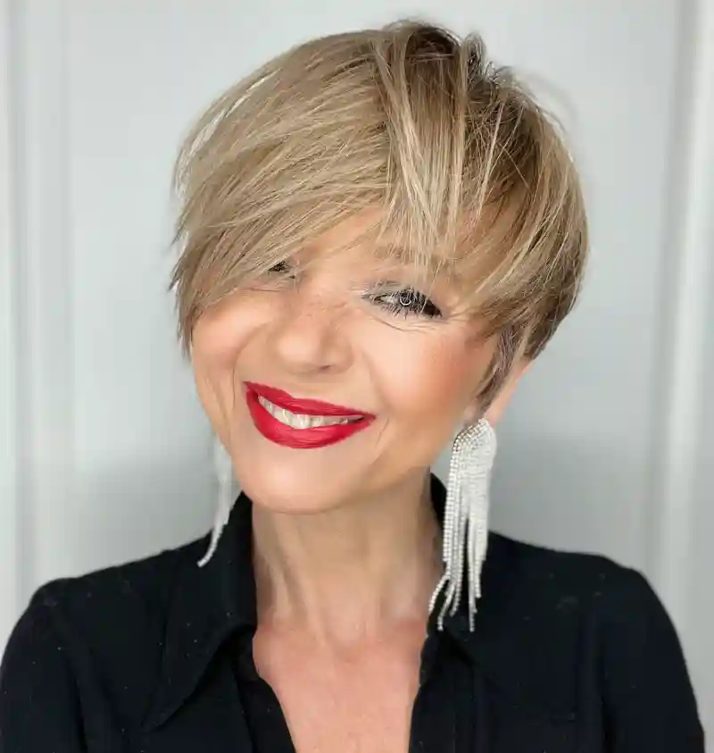 Bold and Beautiful Short Pixie Haircuts for Women Over 50