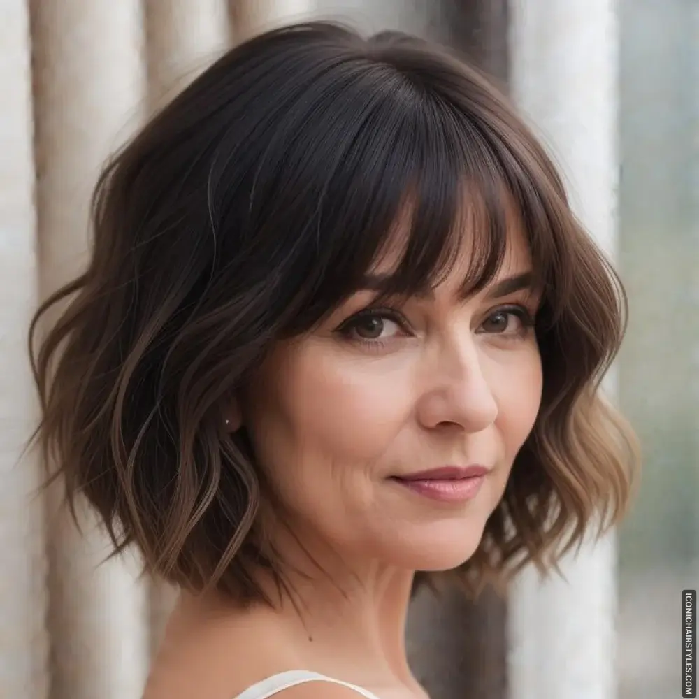 Top Short Wavy Hairstyles for Women Over 50