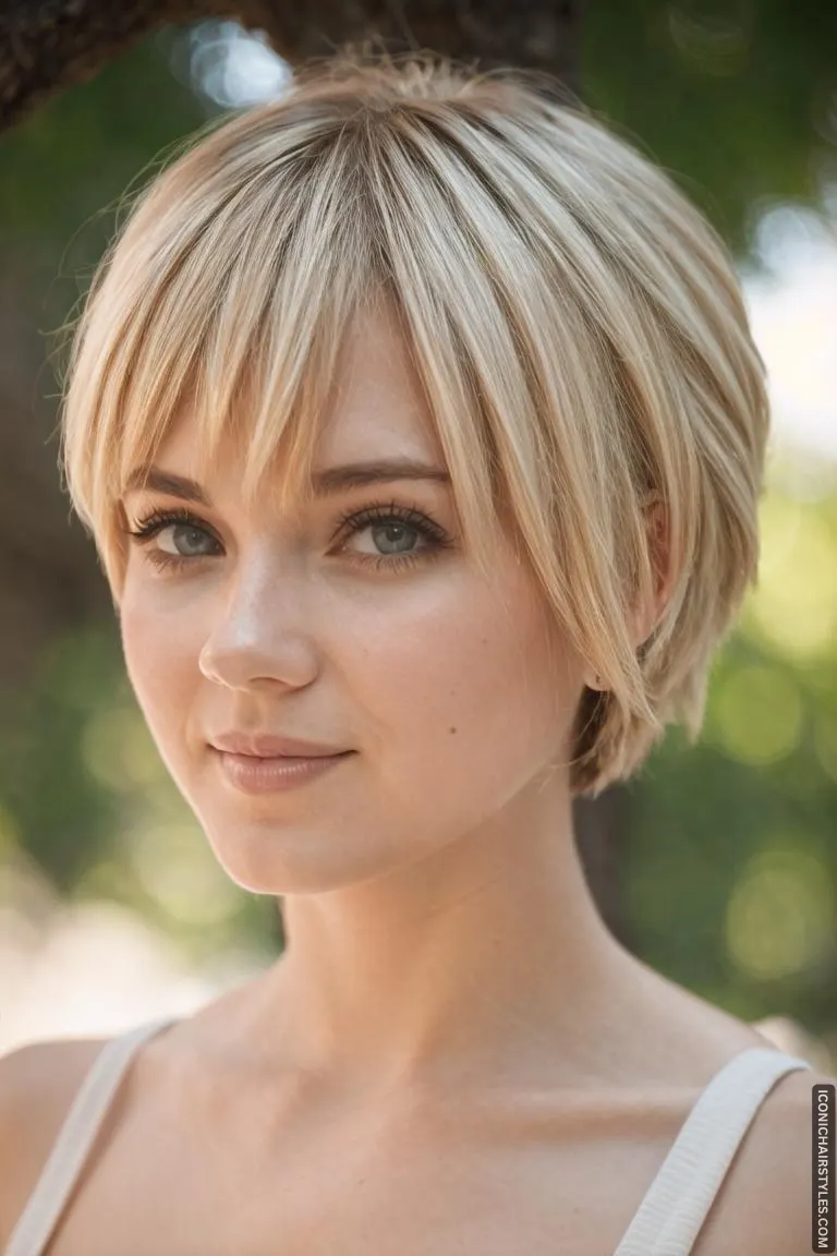 trending bixie haircut