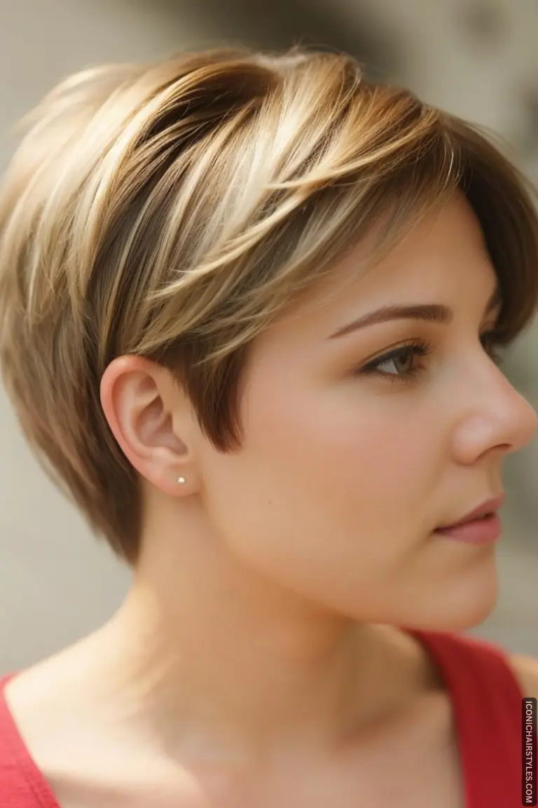 trending bixie haircut