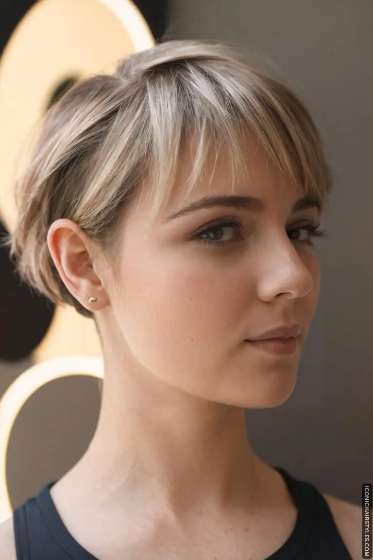 trending bixie haircut