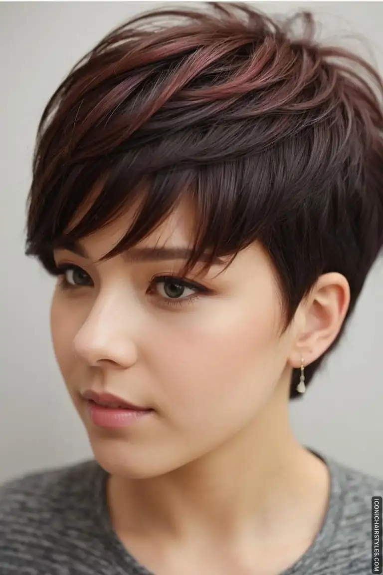 trending bixie haircut