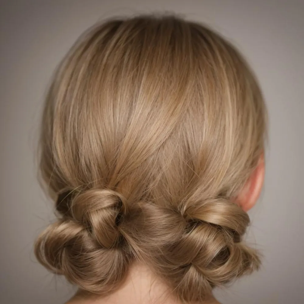 Two Buns Hairstyle