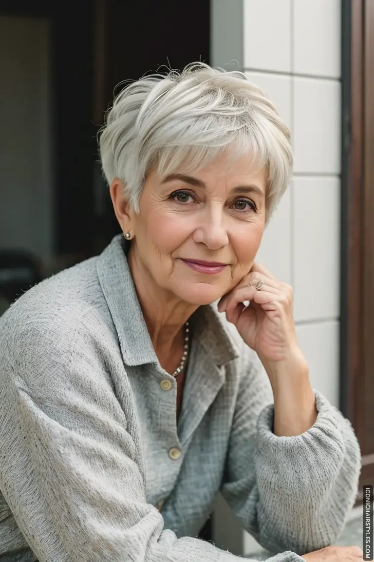 wash and wear haircuts for women over 60