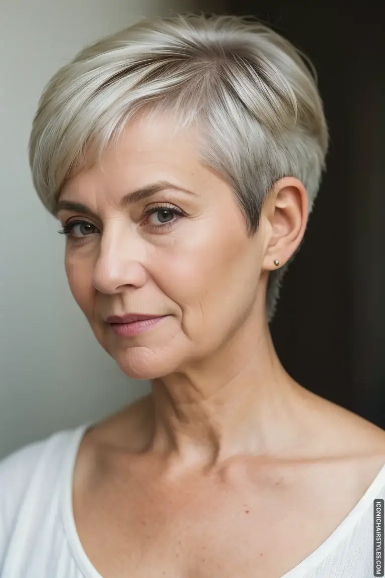 wash and wear haircuts for women over 60