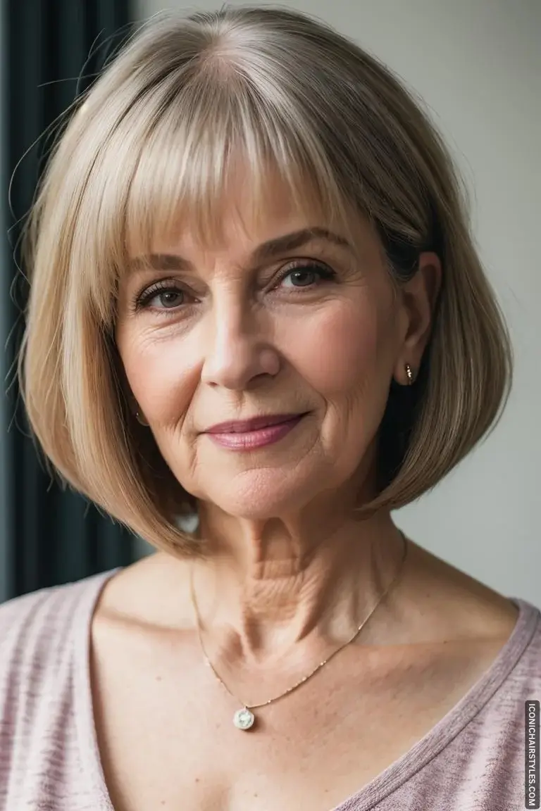 wash and wear haircuts for women over 60