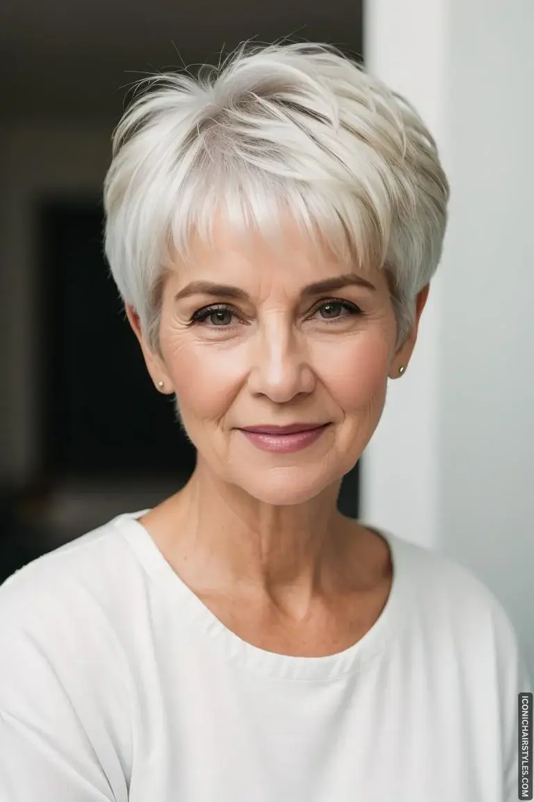 wash and wear haircuts for women over 60